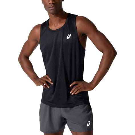 singlet hardlopen - ASICS Core Hardloopsinglet Zwart Heren.